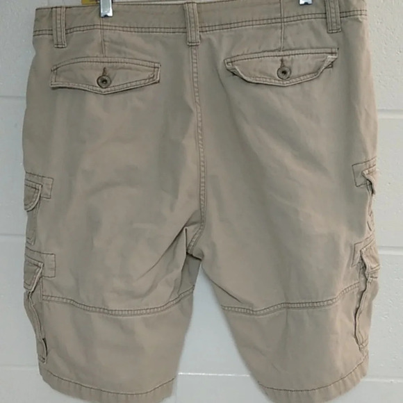 IRON CO CARGO SHORTS 100% COTTON, HEAVY DUTY - Picture 2 of 10